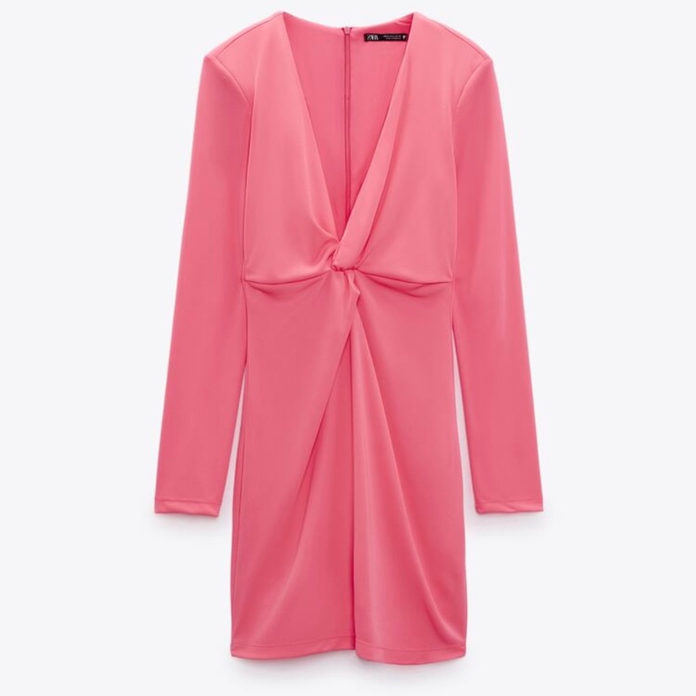 STRETCHY KNOTTED DRESS